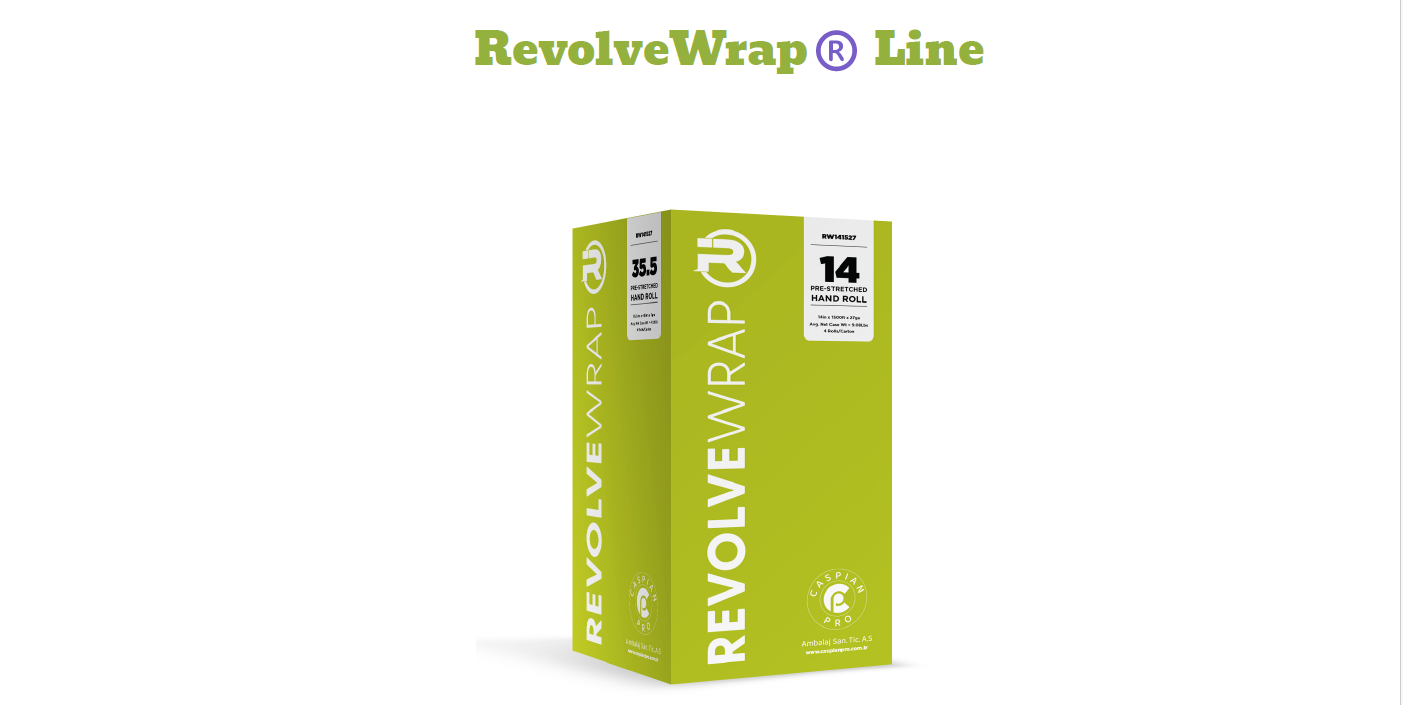 RevolveWrap® pre-stretch hand roll image